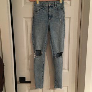 Garage Denim Taille Haute skinny 0-24